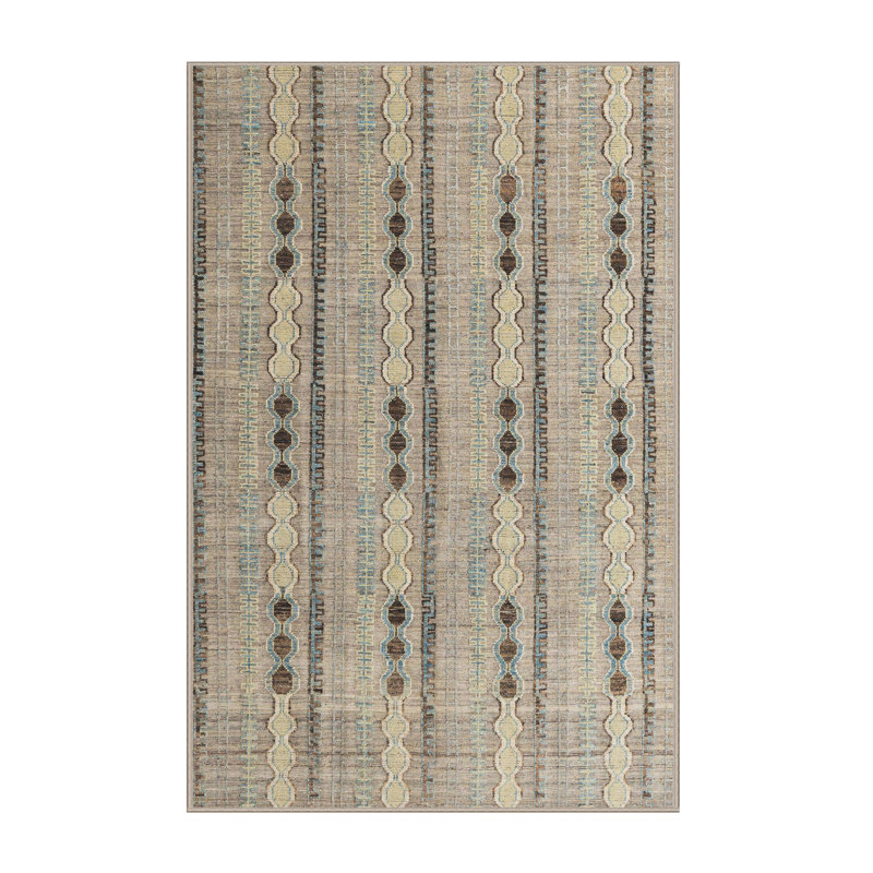 Abstract Indoor Rug, Rectangle 6' x 9'