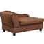 Petit chien avec espace de rangement caché, coussin en mousse épaisse de 3 po, lit pour animal de compagnie moderne, lit brun, mousse, mobilier,