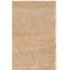 Tapis doré en jute / sisal tissé à la main Calidia-22809151