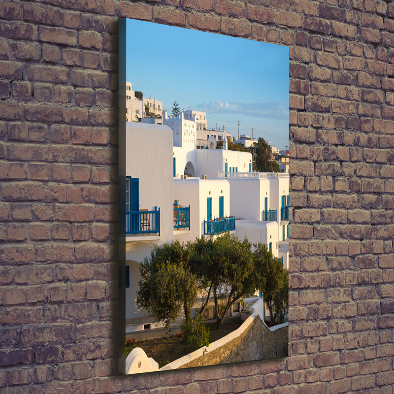 Mykonos Greece - Wrapped Canvas Print