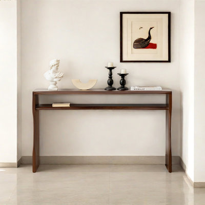 Modern Minimalist Solid Wood Console Table
