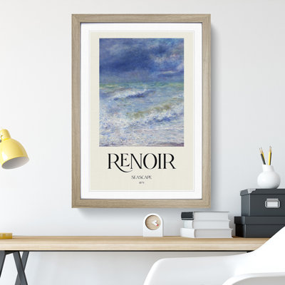 Seascape by Pierre-Auguste Renoir - Picture Frame Graphic Art