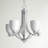 Hayden 5 - Light Dimmable Chandelier-21908160