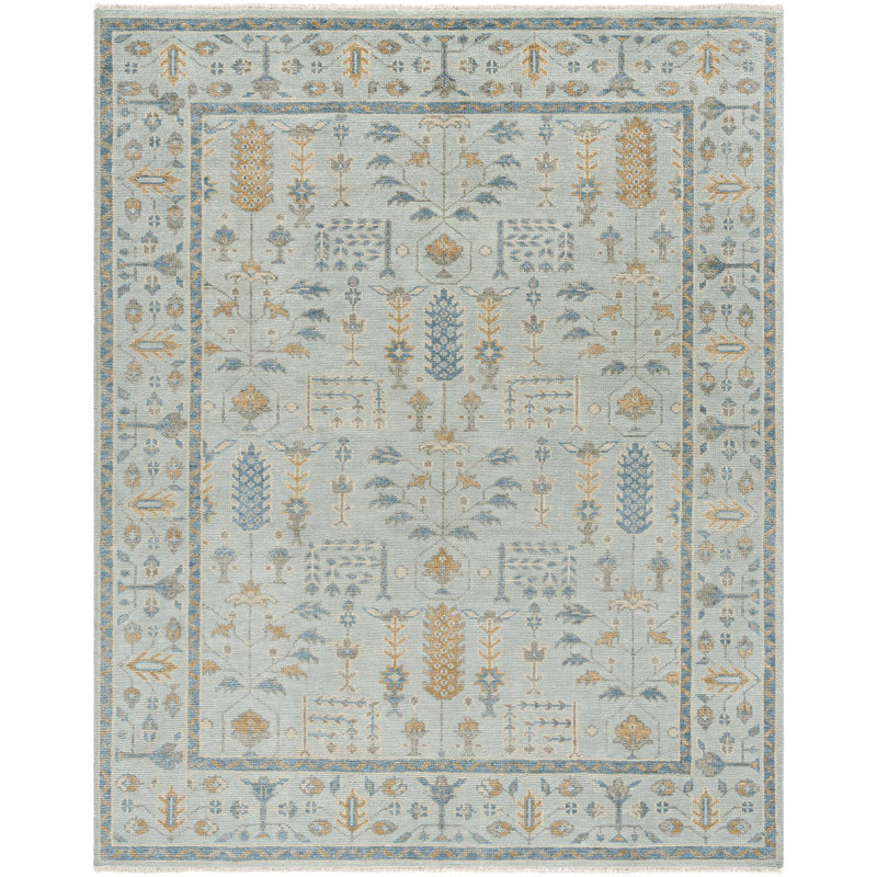 Riviera Hand Knotted Area Rug, Rectangle 2' x 3'
