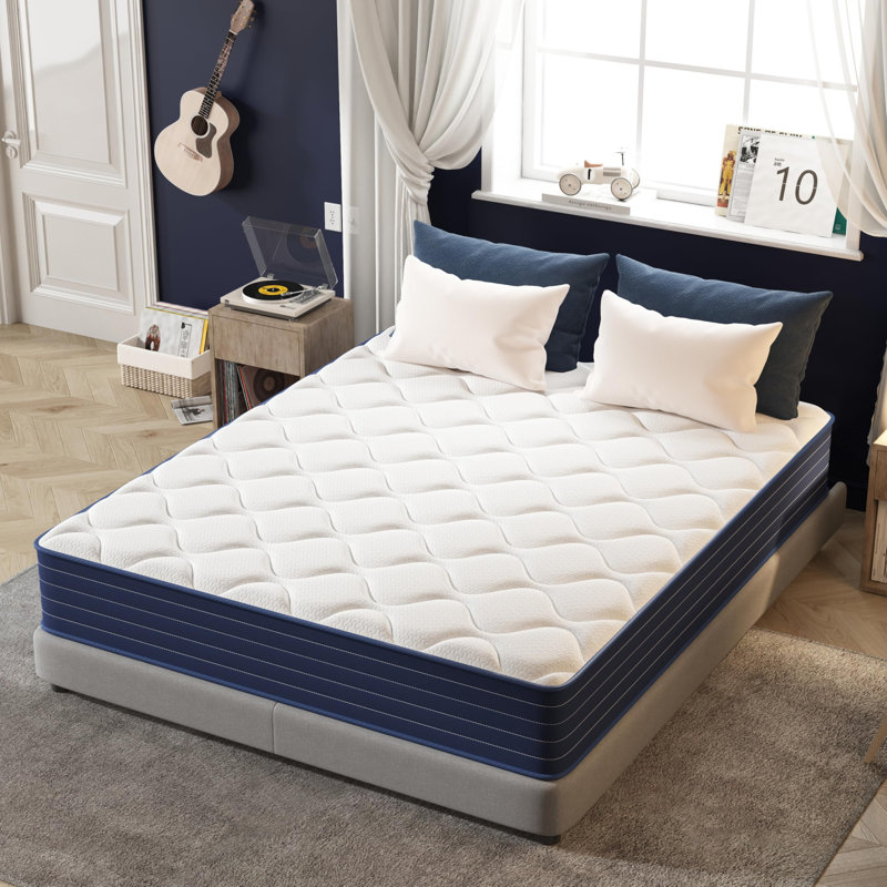 Matelas pour grand lit hybride de taille moyenne de 12 po DreamHaven, 12", Grand lit