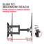 Symple Stuff Single Screen Wall Mount