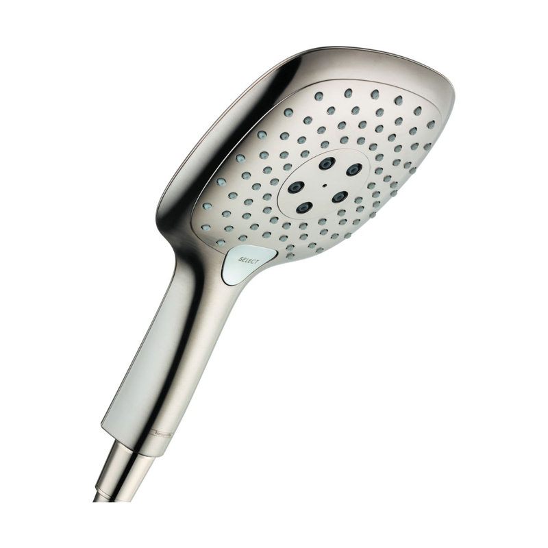 Raindance E150 Multi Function Handheld Shower Head, Brushed Nickel