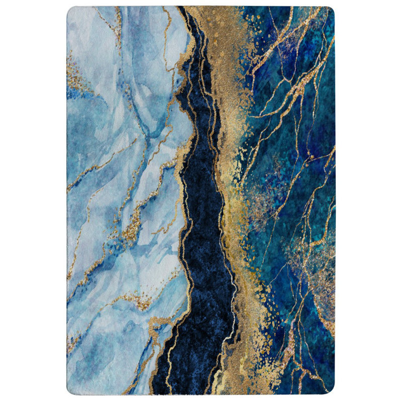 Lakeshore Shag Area Rug, Rectangle 60 x 110cm
