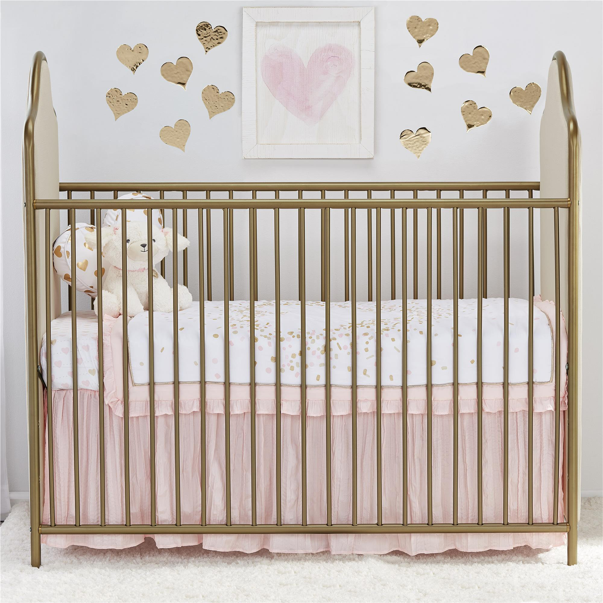 Little seeds crib gold best sale