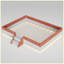 Structure de lit tapissier pour grand lit avec lumières à DEL et clôture de plancher et marches à 2 niveaux Blanc-1395587027