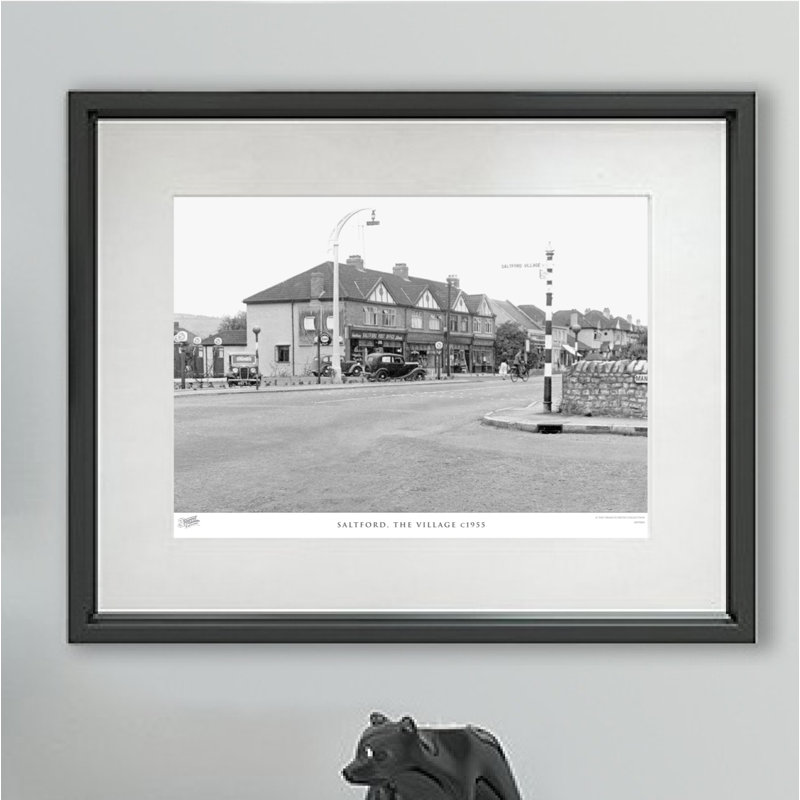 Saltford, The Village C1955 - Single Picture Frame Print, 60cm H X 80cm W x 2cm D
