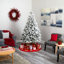 Lighted Artificial Pine Christmas Tree-954119438