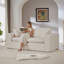 Canapé moderne en nuage de chenille, librement combinable, confortable pour s'asseoir-1085052355