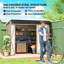 Garden Storage Shed-123497283