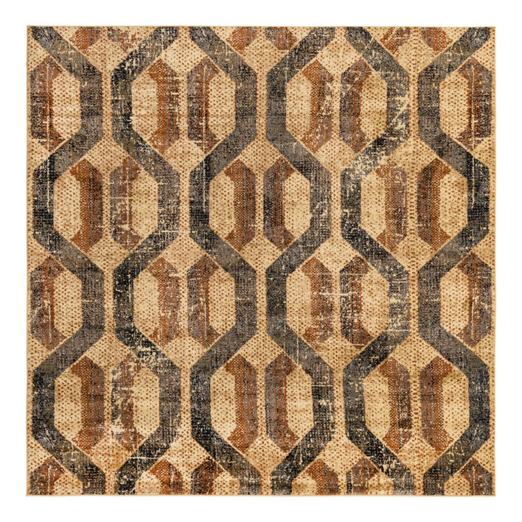 Brennin Geometric Indoor Rug