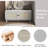 Boho Rattan Entryway Bench with Storage, Cushioned Wooden Shoe Organizer for Hallway-2038055133