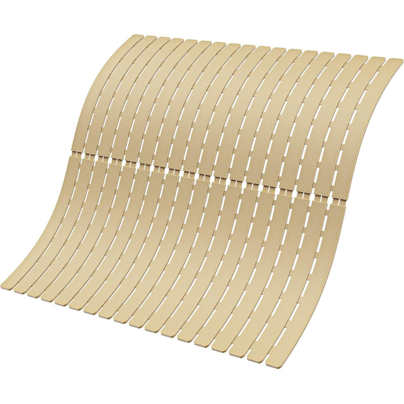 24x24" Non-slip Bathtub Mat Brown