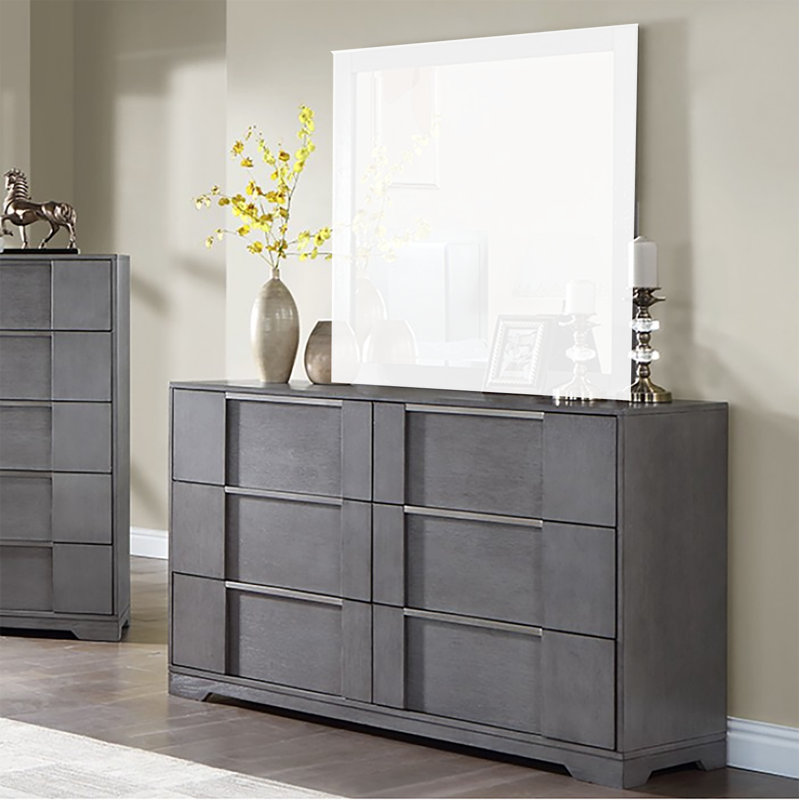 Commode double l 6 po à 6 tiroirs
