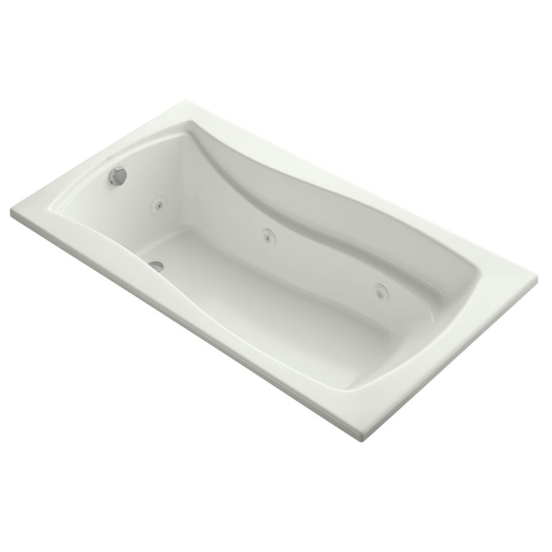 Mariposa 66" x 35.875" Whirpool Bathtub, Dune
