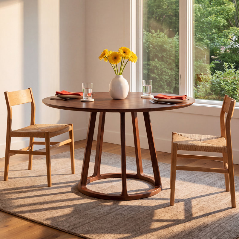Octavian 47" Solid Wood Dining Table