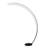 RGBW Modern Curve Floor Lamp, Black