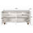 4 Doors Storage Cabinet with Adjustable Shelves for Kitchen, Dining Room, Living Room-1579309469