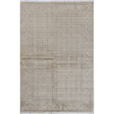 Wool Oriental Area Rug in Brown