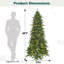 Arbre de Noël épinette vert pré-éclairé-430516400