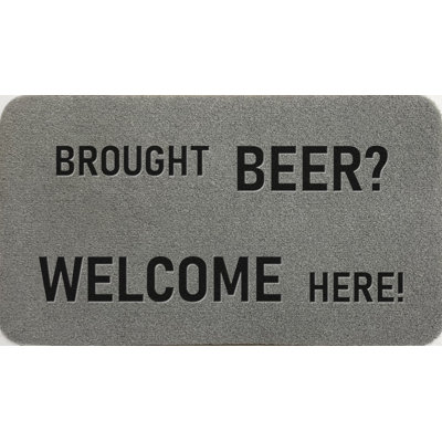 Andrei Non-Slip No Pattern Doormat