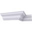 Moulure couronnée H 3 3/8 po x P 3 3/8 po x F 4 5/8 po x L 94 1/2 po