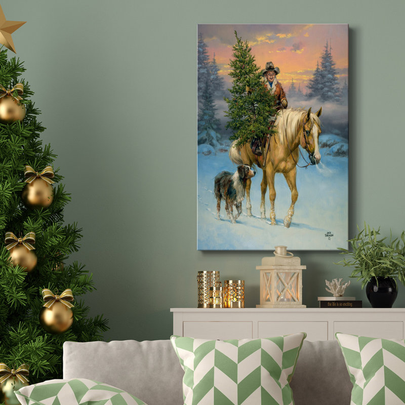 Toile tendue avec châssis de qualité supérieure The Family Tree, H 12 po x l 8 po x P 1,5 po