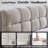Queen Size Upholstered Bed Frame-2100306464