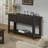 Tadyn 55'' Solid Wood Console Table-845005111