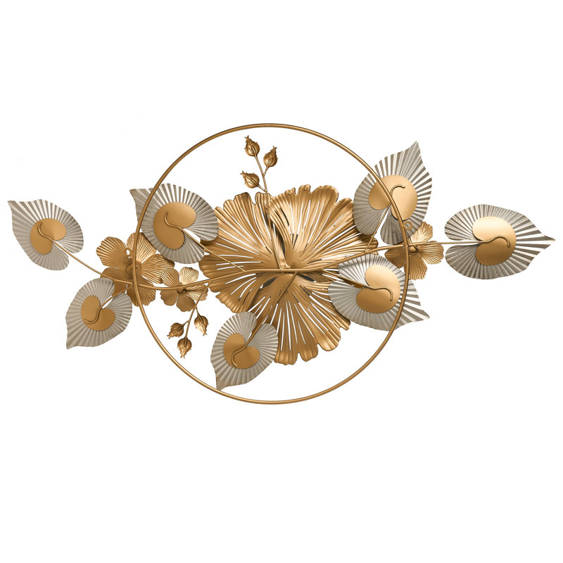 Handmade Plants & Flowers Wall Decor on Iron
