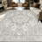 1PC Vintage Neutral Medallion Floral area rugs for Living Room, Soft and Comfortable, Suitable for all seasons, easy-to-maintain, machine washable Indoor floor mat, Under Table Farmhouse suitable for dining room, bedroom, entryway, home office,-71391993
