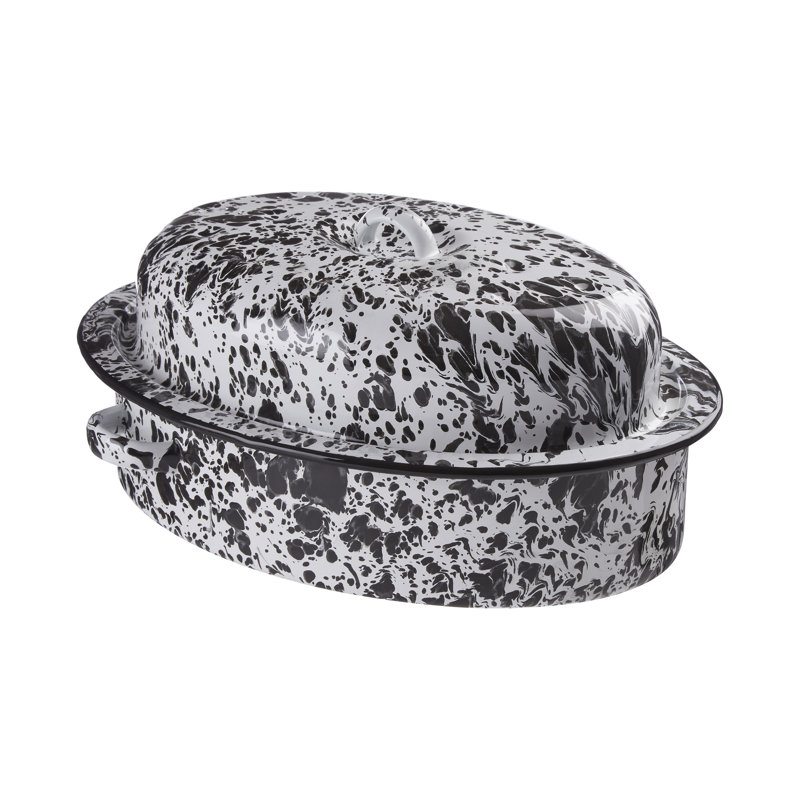 Symple Stuff Springer 3.4L Carbon Steel Oval Dutch Oven