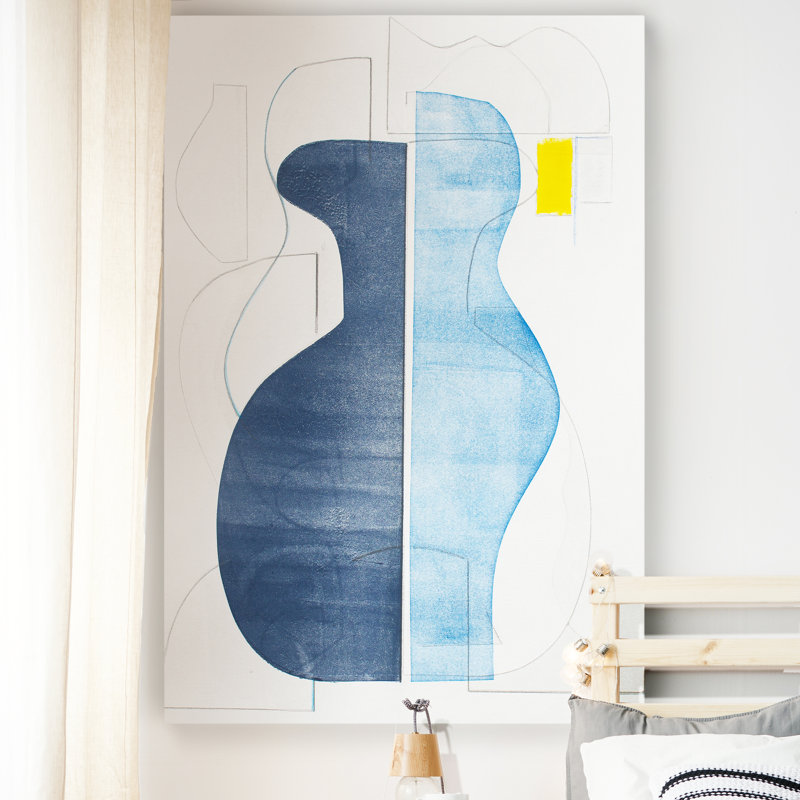 «Pottery Forms IV», reproduction sur toile, H 12 po x l 8 po x P 1 po, Toile tendue