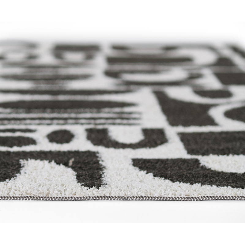 Abstract Indoor Rug, Rectangle 5'3" x 7'