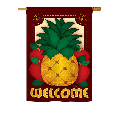 Teitelbaum Double Sided Polyester House Flag