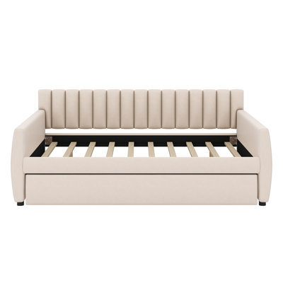 Upholstered Daybed With Trundle
