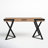 Zavalla Solid Wood Iron Writing Desk