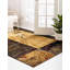 Tapis abstrait beige Jaidan-73867718