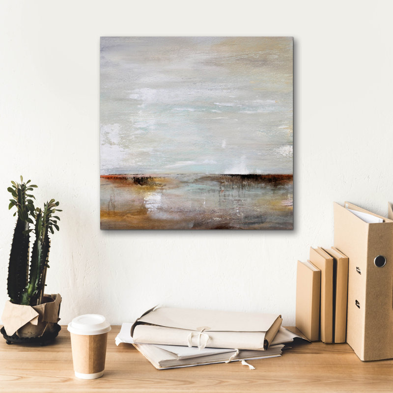 Toile épique Graffiti «Take Time Variation» par Karen Hale, 18 po x 18 po