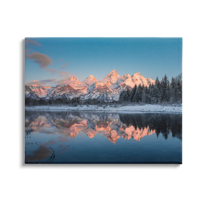 " Winter Mountains Reflection " by Jared Kreiss