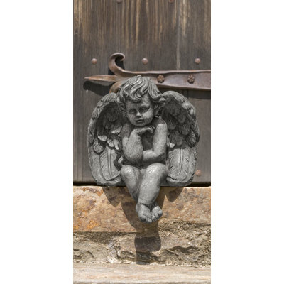 Seated Small Cherub Statue
