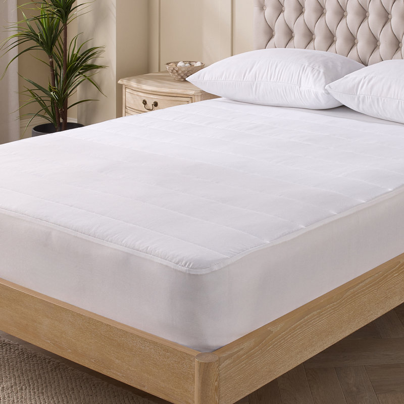 Cosy Nights Mattress Protector – Soft Touch, Breathable & Hypoallergenic Cover with Hollow Fibre Filling – Machine Washable Bed Protection