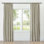 Reverie Striped Curtain Panel In Sand