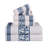 Mikira Athens Cotton Medium Weight Floral Border Greek Key Trim 6 Piece Assorted Towel Set-255910075