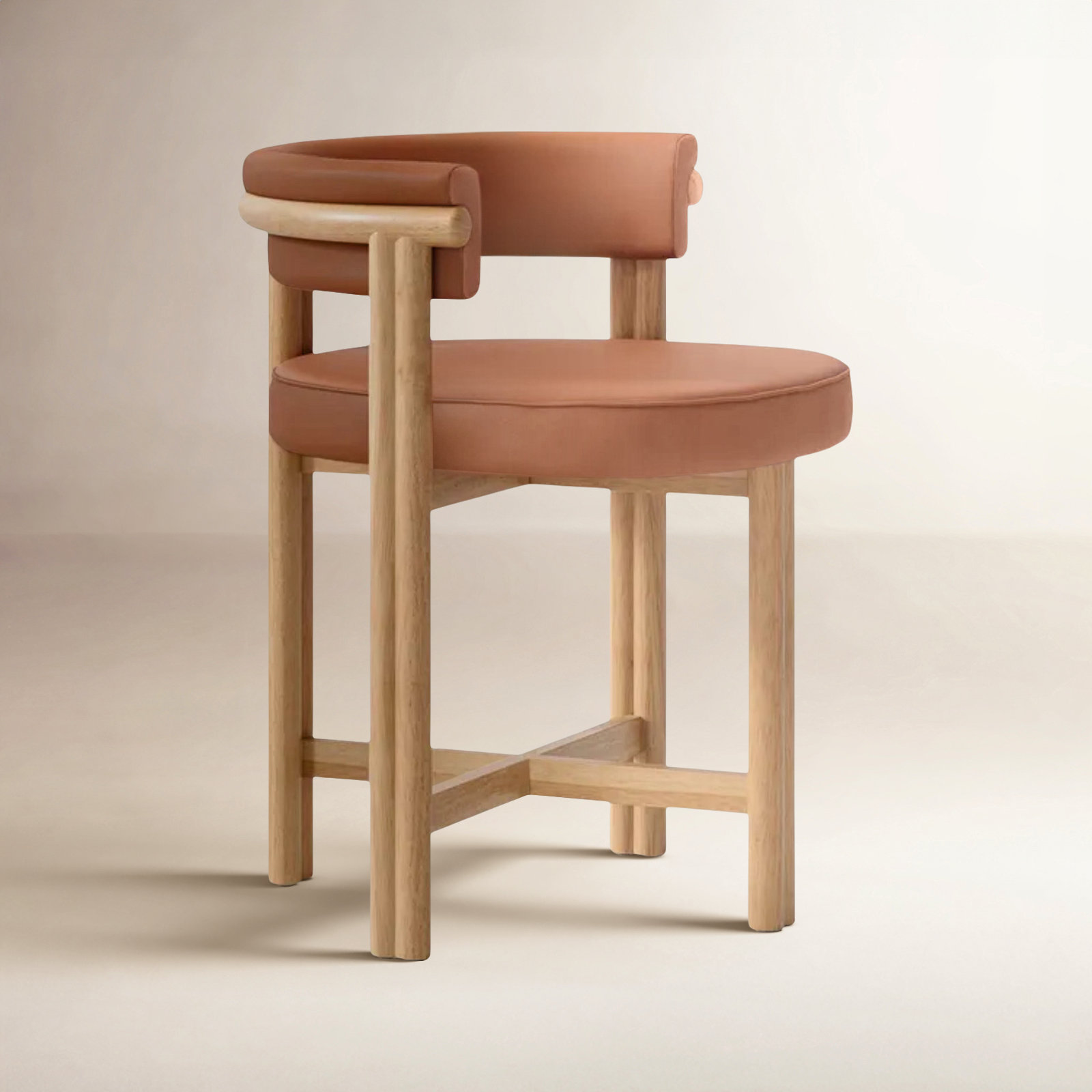 Cabo Genuine Leather Armchair