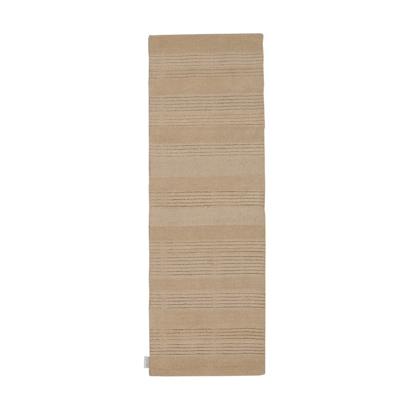 Wool Striped Indoor Rug, Runner 2'3" x 7'6"